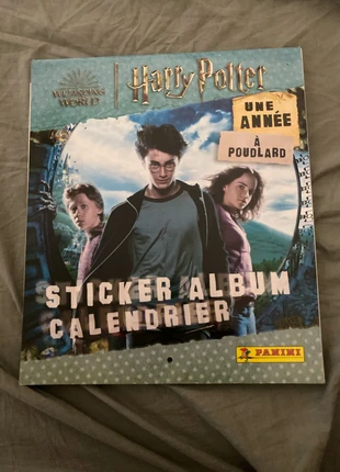 Panini Sticker Album Calendrier- Une Anné à Poudlard, marca: Panini, estado: Muito bom, €8.00, €9.10 inclui Proteção do Comprador