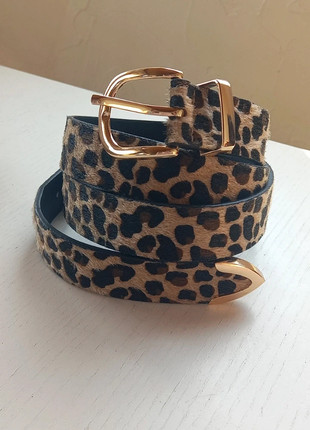 Ceinture imprimé léopard à poils neuve, état: Neuf sans étiquette, taille: 90 cm, 7,00 €, 8,05 € Protection acheteurs incluse