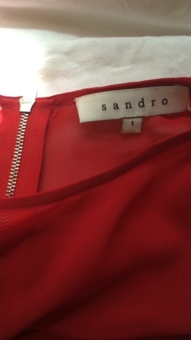 Robe Sandro rouge 3