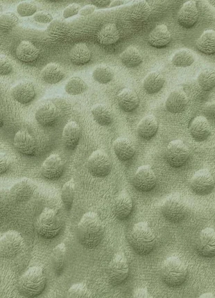 Tissu minky vert romarin, marque: Domotex, état: Neuf avec étiquette, 8,50 €, 9,63 € Protection acheteurs incluse