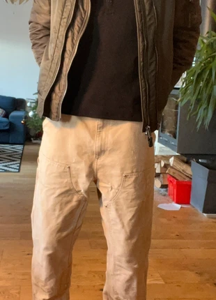 🔥 Carhartt Double Knee – Taille 33– beige 🔥, marca: Carhartt, estado: Bom, tamanho: PT 42 | W33, €50.00, €53.20 inclui Proteção do Comprador