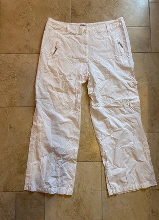 pantaloni in lino alla caviglia real vintage, marque: Vintage Dressing, état: Très bon état, taille: L / 40 / 12, 2,00 €, 2,80 € Protection acheteurs incluse