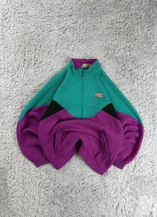 Colored Polar Fleece Vintage Retro Design, merk: Vintage Dressing, staat: Heel goed, maat: L, € 29,95, € 32,15 inclusief Kopersbescherming