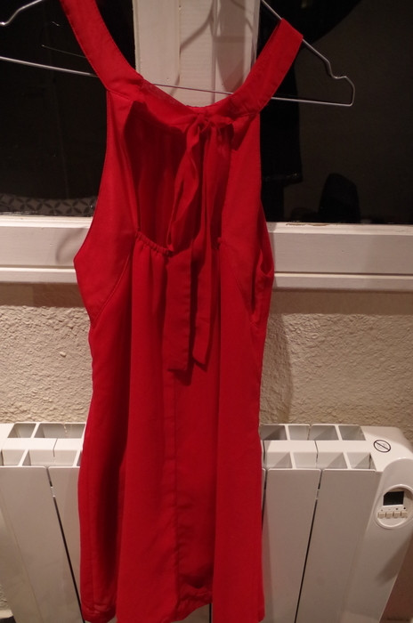 Robe rouge Etam 3