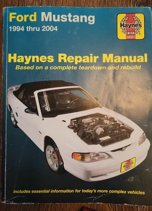 Ford Mustang Haynes Repair Manual, condition: Good, £20.00, £21.70 includes Buyer Protection