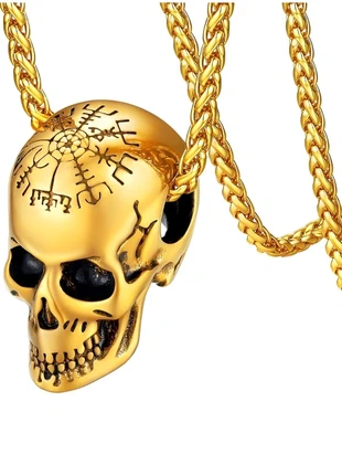 Gothic Punk Skull Necklace, brand: faithheart, condition: New with tags, £15.00, £16.45 includes Buyer Protection