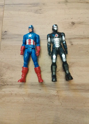 Capitan America e War Machine, marca: Machine, estado: Muito bom, tamanho: Prematuro, até 44 cm, €3.50, €4.38 inclui Proteção do Comprador