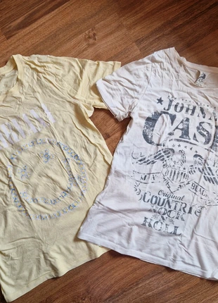 Lot de 2 t-shirts Nirvana et Johnny Cash, brand: Nirvana, condition: Very good, size: S / 36 / 8, €5.00, €5.95 includes Buyer Protection