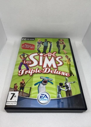Les Sims Triple Deluxe PC EA Games Simulation Vie Virtuelle Collection Gaming Vintage CD-ROM, condition: Very good, €2.00, €2.80 includes Buyer Protection Pro