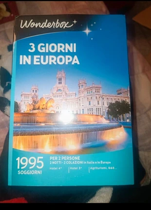 Wonderbox 1995 soggiorni 2 notti + colazioni, état: Neuf avec étiquette, 100,00 €, 105,70 € Protection acheteurs incluse