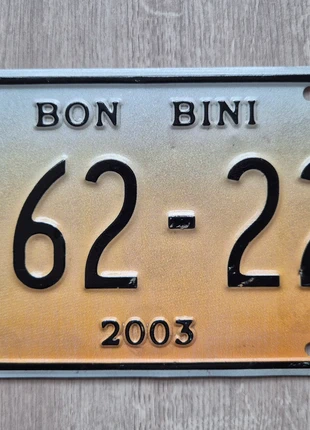 Mooie kentekenplaat uit Curaçao 2003, staat: Heel goed, € 13,50, € 14,88 inclusief Kopersbescherming