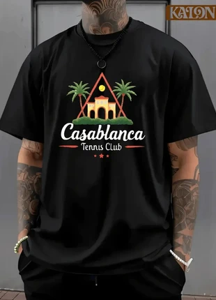 T shirt Casablanca Noir, marke: Casablanca, zustand: Neu, mit Etikett, größe: M, 12,00 €, 13,30 € inklusive Vinted-Käuferschutz