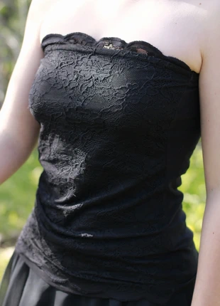 top pizzo, marque: H&M, état: Très bon état, taille: S / 36 / 8, 3,50 €, 4,38 € Protection acheteurs incluse