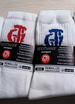 Lot de 12 Paires de Chaussettes Sport (39-42), brand: Gti, condition: New with tags, size: S | 38–42, €11.90, €13.20 includes Buyer Protection Pro