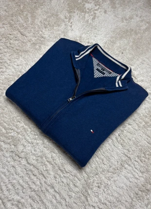 Veste zippe / Sweat zippe tommy Hilfiger bleu marine logo brodé poitrine / taille XXL, brand: Tommy Hilfiger, condition: Very good, size: XXL, €35.00, €37.45 includes Buyer Protection