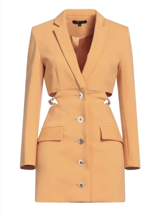 Maje orange cut out dress, marque: Maje, état: Neuf avec étiquette, taille: L / 40 / 12, 175,00 €, 184,45 € Protection acheteurs incluse