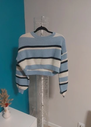 Pull court bleu azur taille 36 #shein, marke: Shein, zustand: Sehr gut, größe: S / 36 / 8, 5,00 €, 5,95 € inklusive Vinted-Käuferschutz