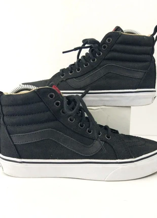 Vans Military Twill Reissue PT Sk8-Hi High-Top Sneakers Trainers Canvas Black UK5, brand: Vans, condition: Very good, size: 5, £19.00, £20.65 includes Buyer Protection