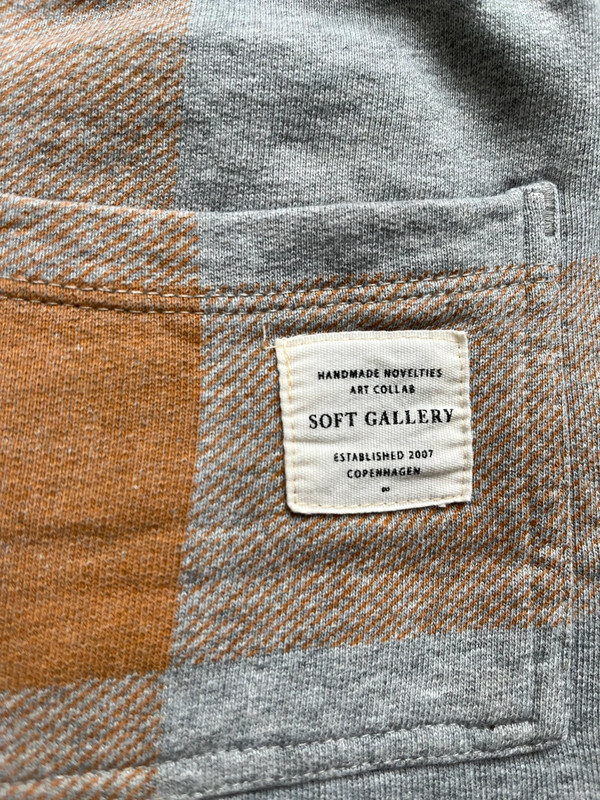 Grey melange shorts Soft Gallery 4