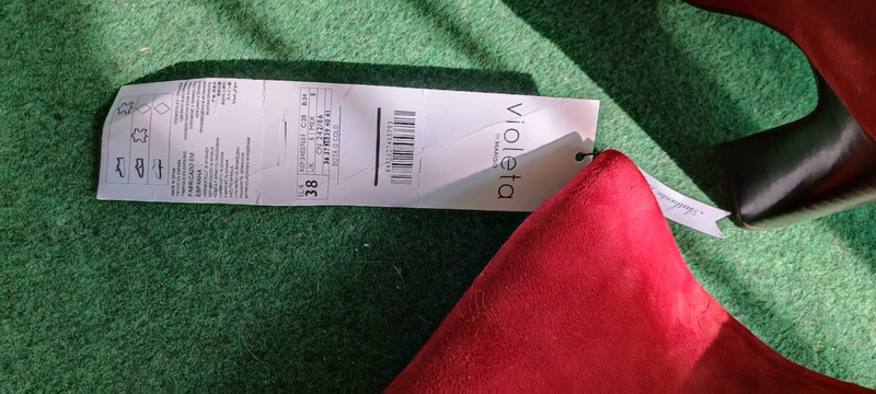 Bottes rouges mango shop