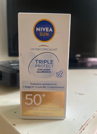 Crème solaire nivea sun triple protect protection 50+ neuf, marque: Nivea, état: Neuf avec étiquette, 5,00 €, 5,95 € Protection acheteurs incluse