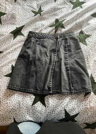 asos denim black wrap skirt size 2, brand: ASOS, condition: Very good, size: XXXS / 2, £5.00, £5.95 includes Buyer Protection