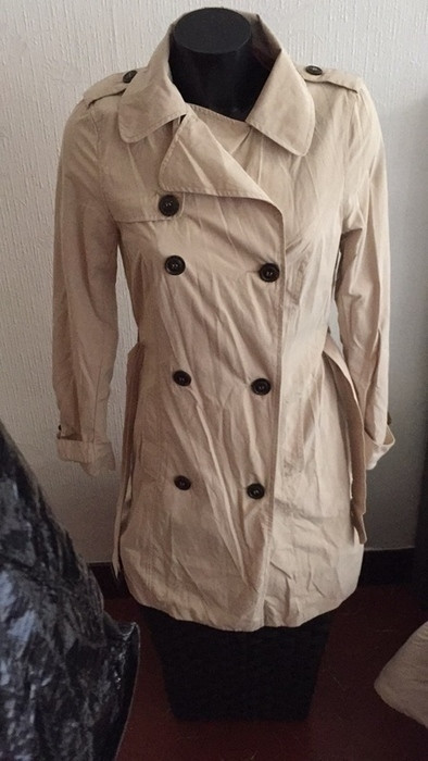 Trench long  beige 2