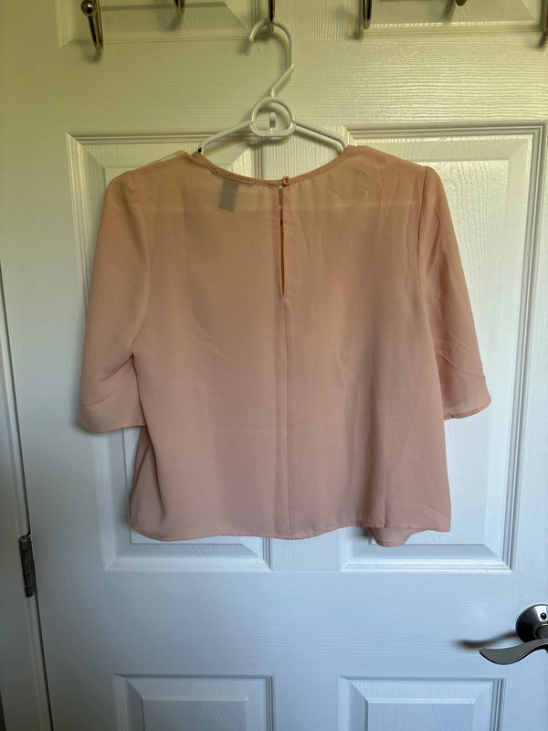 Peach / light pink colored shirt 2