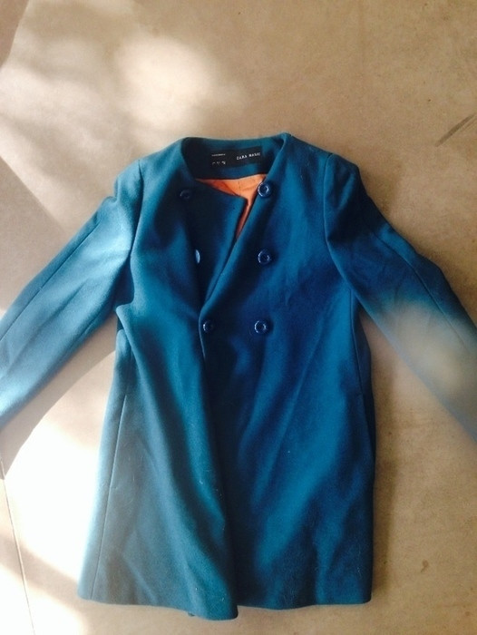 Manteau bleu Zara 1
