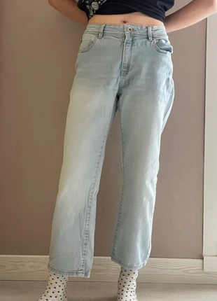 Jean droit bleu clair Camaïeu, marke: Camaïeu, zustand: Sehr gut, größe: L / 40 / 12, 6,00 €, 7,00 € inklusive Vinted-Käuferschutz