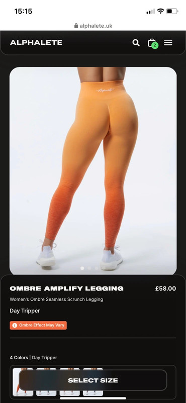 Alphalete, Pants & Jumpsuits, Alphalete Amplify Leggings Medium