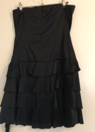 Strapless zwart jurkje WMe, marca: Wme!, estado: Muito bom, tamanho: S / 36 / 8, €12.00, €13.30 inclui Proteção do Comprador