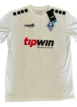 White Capelli Sport Rare SV Waldhof Mannheim 2018/2019 Away Football Shirt, brand: Capelli sport, condition: New with tags, size: S, £14.00, £15.40 includes Buyer Protection Pro