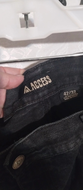 Men's black jeans 2