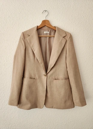 Blazer en lin mélangé Senes, merk: Senes, staat: Heel goed, maat: L / 40 / 12, € 10,00, € 11,20 inclusief Kopersbescherming