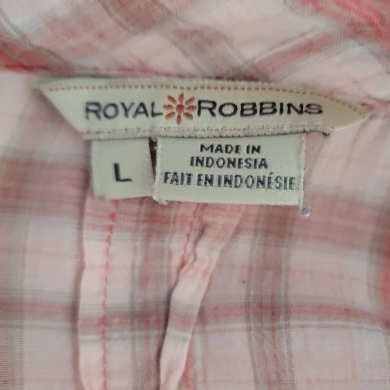 Royal Robbins Large Plaid Shirt 5