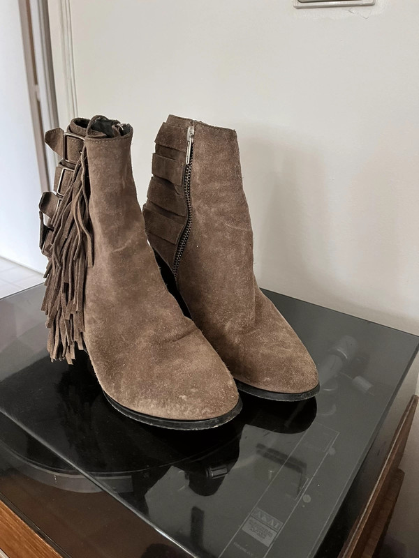 Boots frange The Kooples Vinted