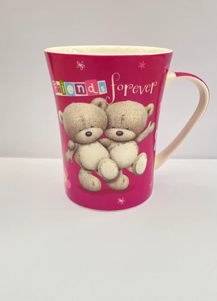 Hugs Friends Forever pink mug teddy bear gift best friend cute Bestie present, brand: Hugs, condition: New without tags, £4.00, £4.90 includes Buyer Protection