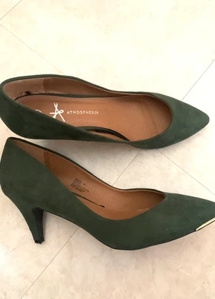 Talons à bouts pointus détails dorés, marque: Atmosphere, état: Bon état, taille: 39, 5,00 €, 5,95 € Protection acheteurs incluse