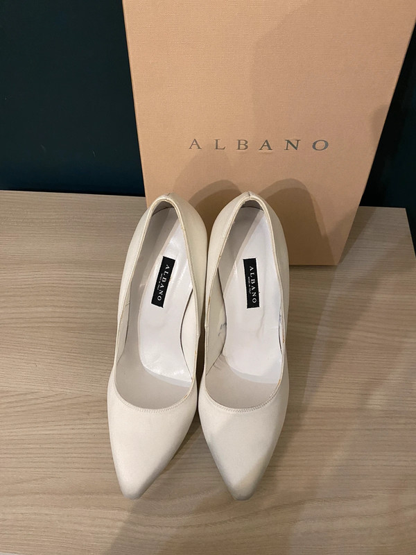 Scarpe da sposa Albano bianche nuove Vinted