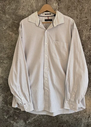 Chemise coton manches longues homme Tommy Hilfiger taille XL Camisa hombre Camicia uomo Herren Hemd, brand: Tommy Hilfiger, condizioni: Ottime, taglia: XL, €15.00, €16.45 include la Protezione acquisti