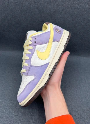 Nike Dunk Low cuir daim Lila jaune blanc 40.5 (is2267), marque: Nike, état: Très bon état, taille: 40.5, 55,00 €, 58,45 € Protection acheteurs (Pro) incluse