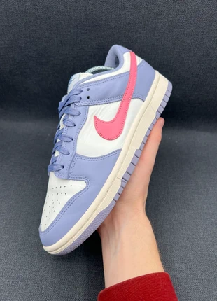 Nike Dunk Low cuir Lila rose blanc 39 (is3657), marque: Nike, état: Très bon état, taille: 39, 75,00 €, 79,45 € Protection acheteurs (Pro) incluse