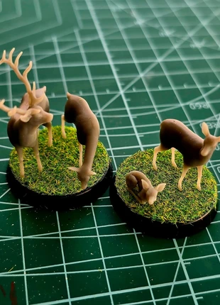 Animals forrest 28mm scale, état: Très bon état, taille: Taille unique, 8,00 €, 9,10 € Protection acheteurs incluse