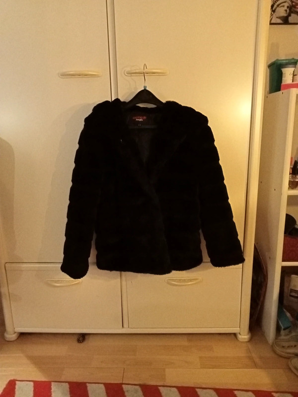 Jennyfer cheap manteau noir