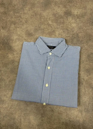Chemise Ralph Lauren Manches Longues Bleu à Carreaux Vintage / Taille L, marca: Ralph Lauren, estado: Muito bom, tamanho: L, €16.90, €18.45 inclui Proteção do Comprador Pro