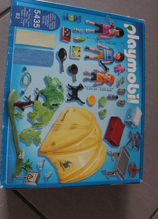 Playmobil - famille et tente de camping - 5435 - Playmobil