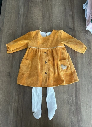 Ensemble robe bébé fille et collants , marque: Mots d'enfants, état: Très bon état, taille: 3-6 mois / 62 cm, 3,00 €, 3,85 € Protection acheteurs incluse