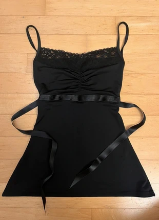 babydoll cami top einzelstück, merk: COQUETTE, staat: Heel goed, maat: XXS / 32 / 4, € 20,00, € 21,70 inclusief Kopersbescherming
