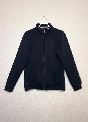 Puma Black Full-Zip Sweatshirt Youth Size S/P | Girls' Casual Track Jacket, marque: Puma, état: Très bon état, taille: S, 10,00 €, 11,20 € Protection acheteurs incluse